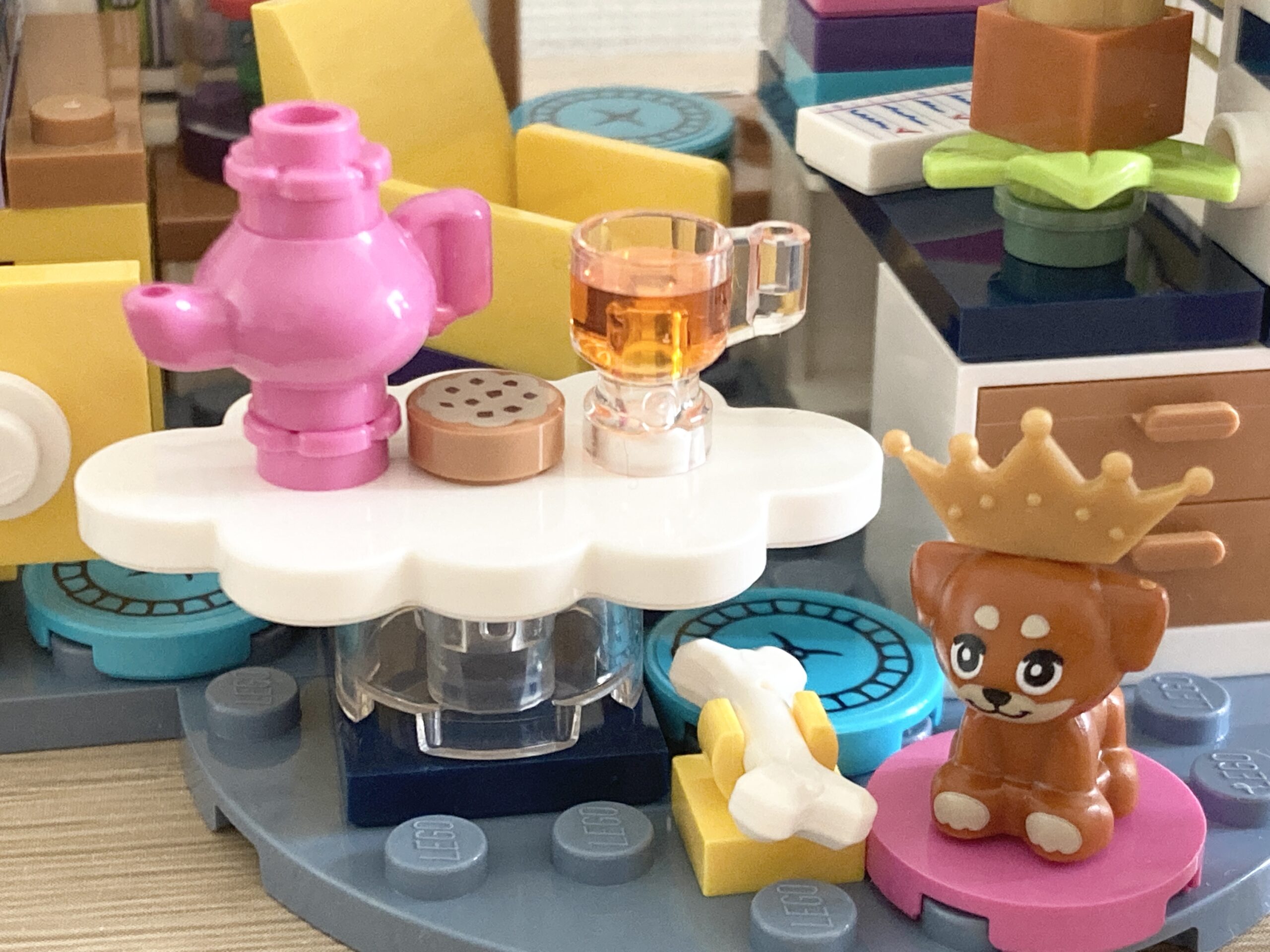 レゴ LEGO フレンズ　アリヤの部屋 テーブル 紅茶 クッキー　ティーポット